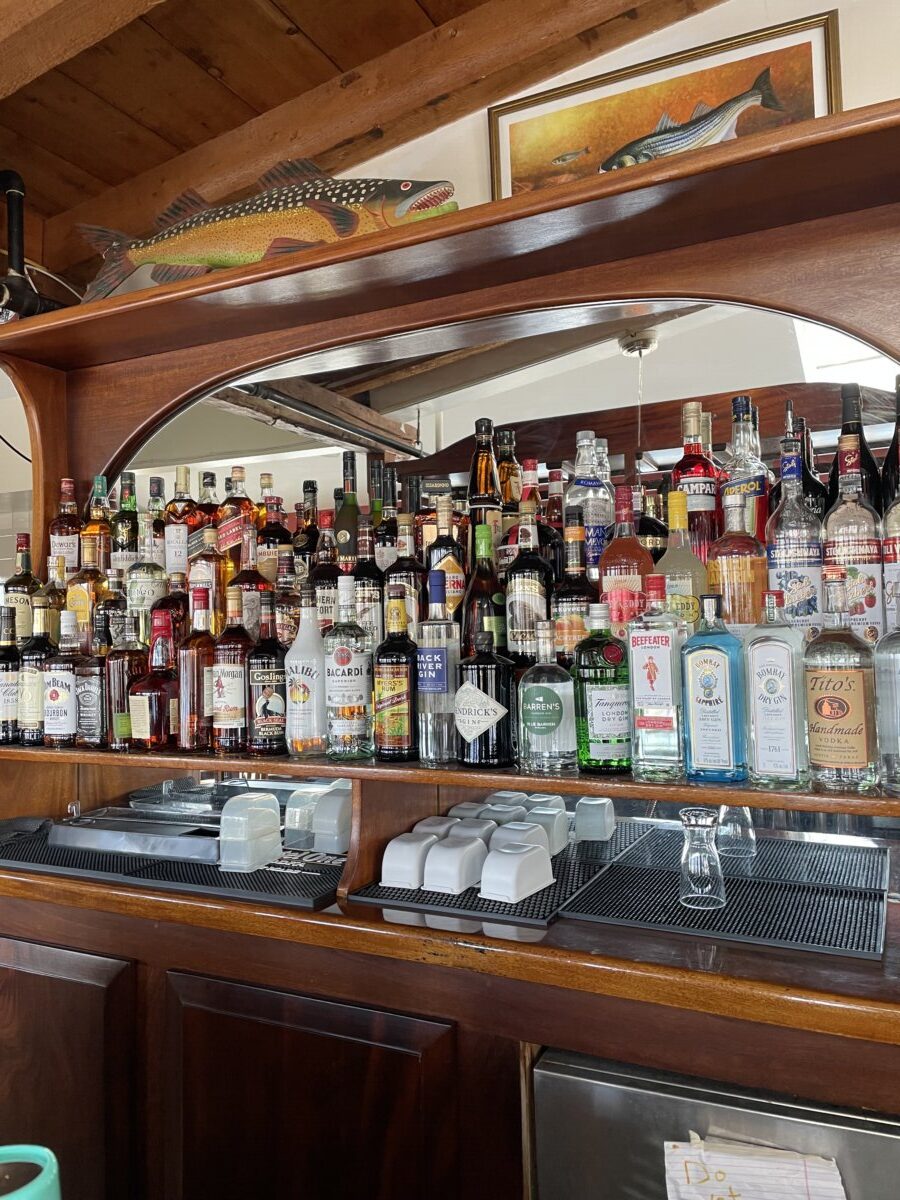 waterfront restaurant bar